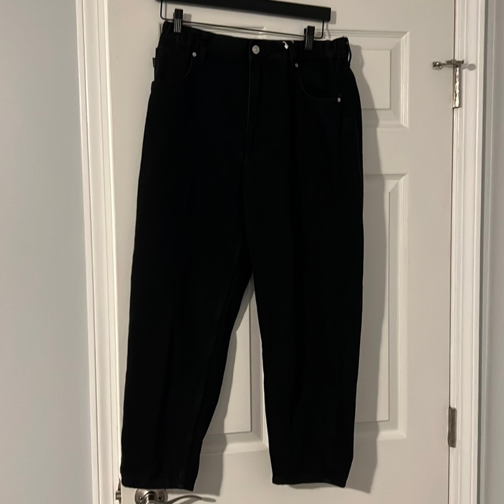 Berska Black Balloon Jeans